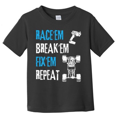 Rc Car Remote Control Racing Toddler T-Shirt