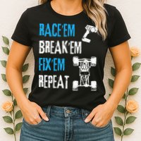 Rc Car Remote Control Racing Womens T-Shirt