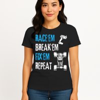 Rc Car Remote Control Racing Womens T-Shirt