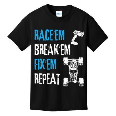 Rc Car Remote Control Racing Kids T-Shirt