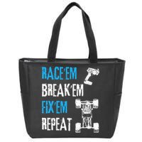 Rc Car Remote Control Racing Zip Tote Bag