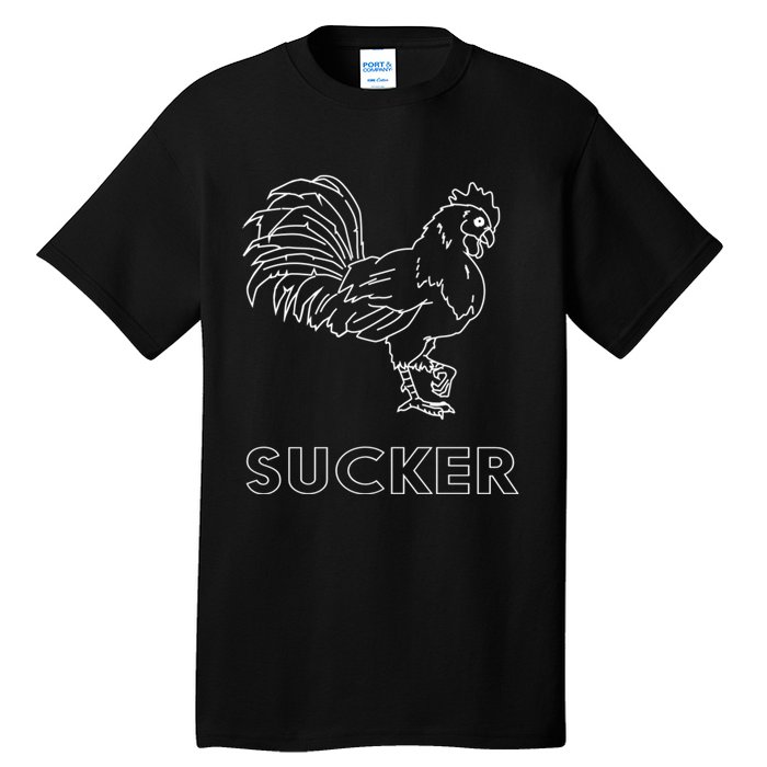 Rooster Cock Sucker Tall T-Shirt