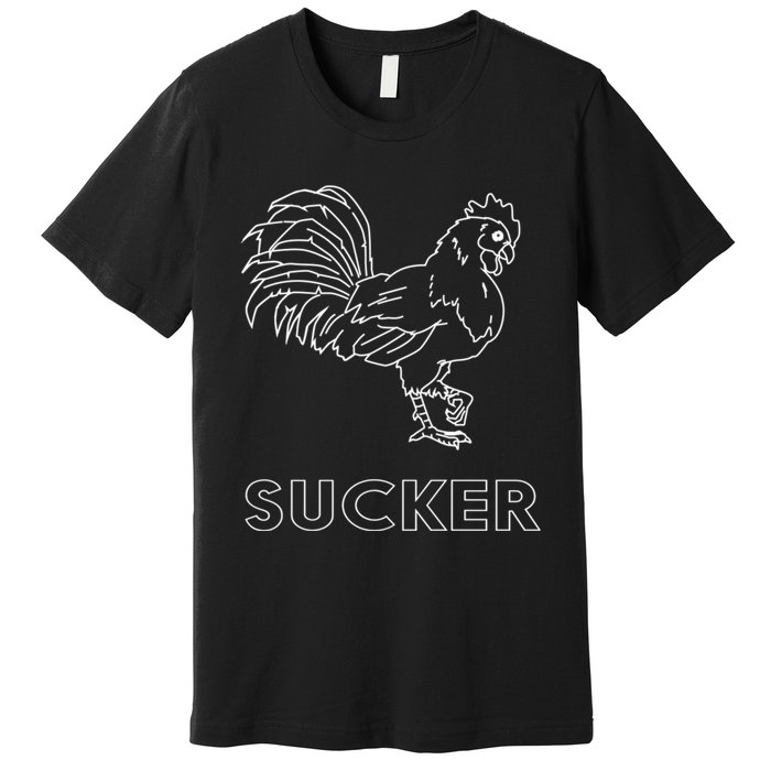 Rooster Cock Sucker Premium T-Shirt