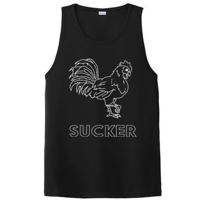 Rooster Cock Sucker PosiCharge Competitor Tank