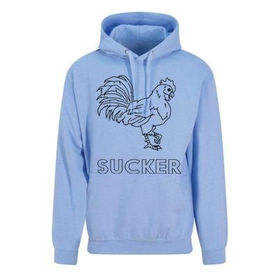 Rooster Cock Sucker Unisex Surf Hoodie