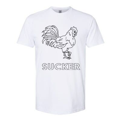 Rooster Cock Sucker Softstyle® CVC T-Shirt