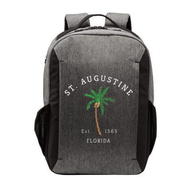 Retro Cool St. Augustine Florida Colorful Palm Tree Novelty Vector Backpack