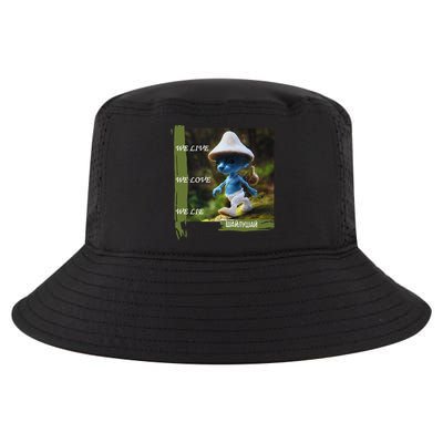 Realistic Cat Smurf Cool Comfort Performance Bucket Hat
