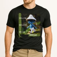 Realistic Cat Smurf Performance Shirt