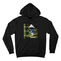 Realistic Cat Smurf Hoodie