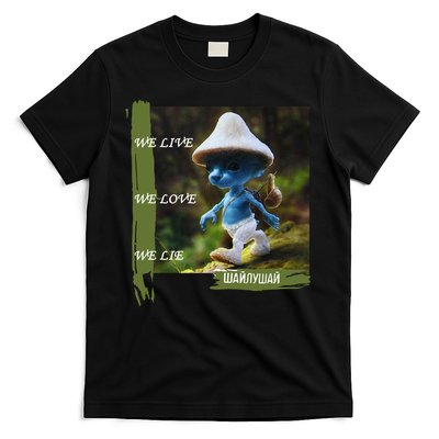 Realistic Cat Smurf T-Shirt