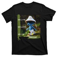 Realistic Cat Smurf T-Shirt