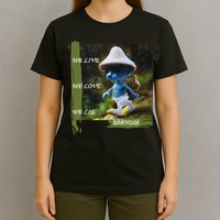 Realistic Cat Smurf T-Shirt