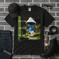 Realistic Cat Smurf Tall T-Shirt
