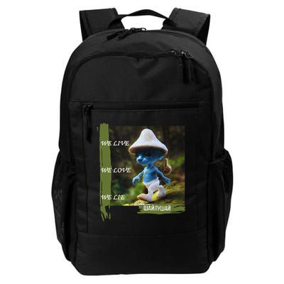 Realistic Cat Smurf Backpack