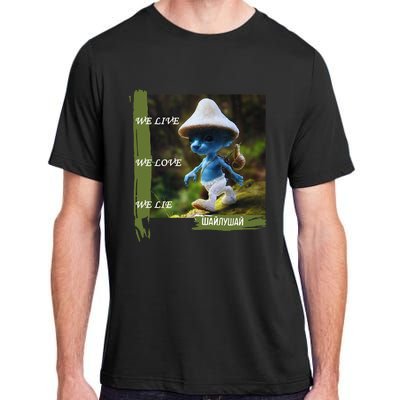 Realistic Cat Smurf Adult ChromaSoft Performance T-Shirt