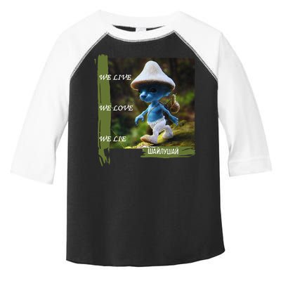 Realistic Cat Smurf Toddler Fine Jersey T-Shirt