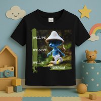 Realistic Cat Smurf Toddler T-Shirt