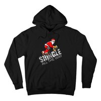 Roofing Christmas Shingle All the Way Quote Roofer Gift Idea Hoodie