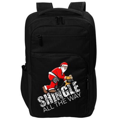 Roofing Christmas Shingle All the Way Quote Roofer Gift Idea Impact Tech Backpack