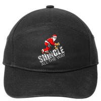 Roofing Christmas Shingle All the Way Quote Roofer Gift Idea 7-Panel Snapback Hat