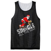 Roofing Christmas Shingle All the Way Quote Roofer Gift Idea Mesh Reversible Basketball Jersey Tank