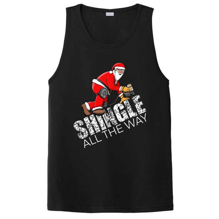 Roofing Christmas Shingle All the Way Quote Roofer Gift Idea PosiCharge Competitor Tank