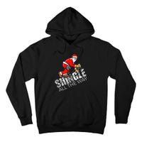 Roofing Christmas Shingle All the Way Quote Roofer Gift Idea Tall Hoodie