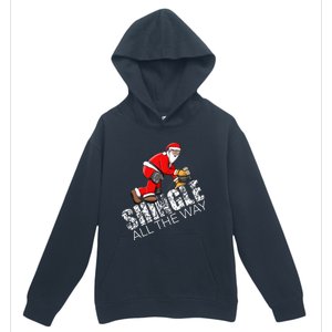 Roofing Christmas Shingle All the Way Quote Roofer Gift Idea Urban Pullover Hoodie