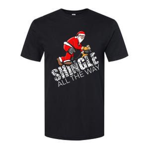 Roofing Christmas Shingle All the Way Quote Roofer Gift Idea Softstyle CVC T-Shirt