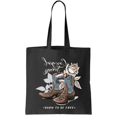Reverse Cowgirl Spirit Born To Be Free Boots Bag