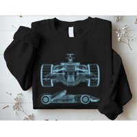 Racing Car Schematic Engineer Formula Team Fan Sweatshirt