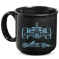 Racing Car Schematic Engineer Formula Team Fan 15oz Campfire Ceramic Mug