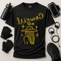 Reverse Cowgirl Script Stars Logo Cooling Performance Crew T-Shirt