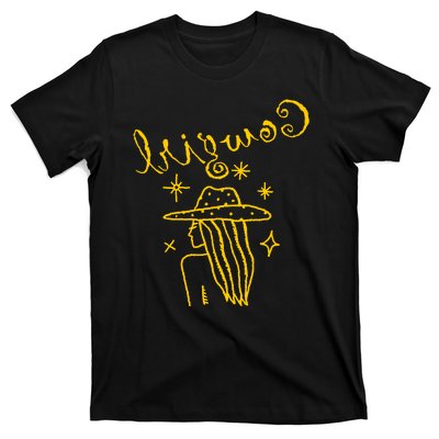 Reverse Cowgirl Script Stars Logo T-Shirt