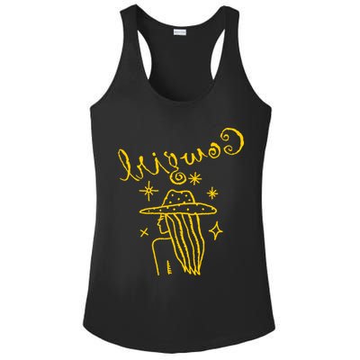 Reverse Cowgirl Script Stars Logo Ladies PosiCharge Competitor Racerback Tank