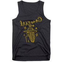 Reverse Cowgirl Script Stars Logo Tank Top