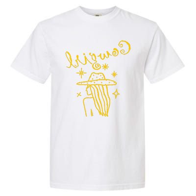 Reverse Cowgirl Script Stars Logo Garment-Dyed Heavyweight T-Shirt