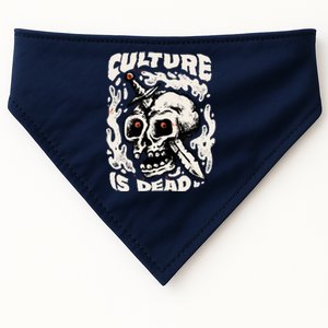 Rebel Culture Skull USA-Made Doggie Bandana