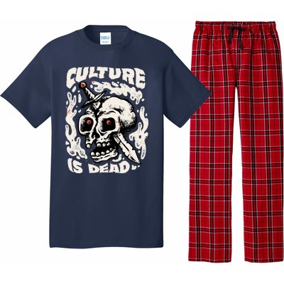 Rebel Culture Skull Pajama Set