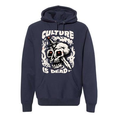 Rebel Culture Skull Premium Hoodie