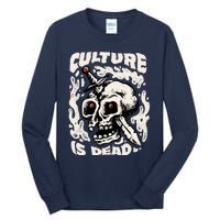 Rebel Culture Skull Tall Long Sleeve T-Shirt