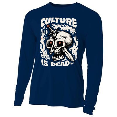 Rebel Culture Skull Cooling Performance Long Sleeve Crew