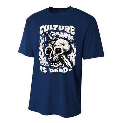 Rebel Culture Skull Performance Sprint T-Shirt