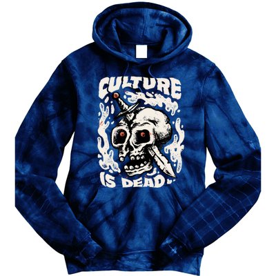 Rebel Culture Skull Tie Dye Hoodie