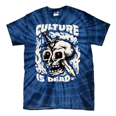 Rebel Culture Skull Tie-Dye T-Shirt