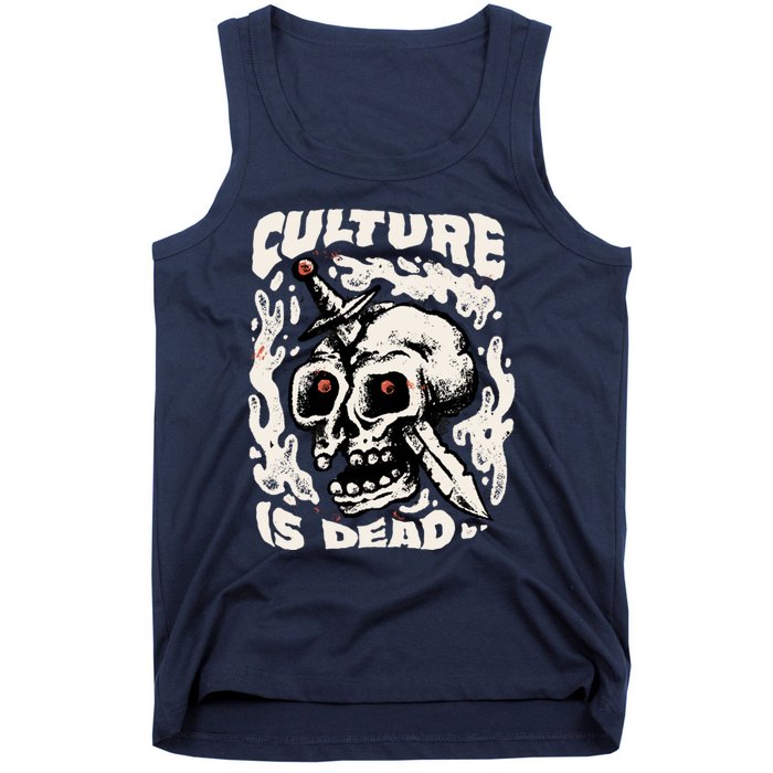 Rebel Culture Skull Tank Top