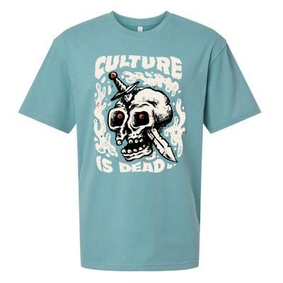 Rebel Culture Skull Sueded Cloud Jersey T-Shirt