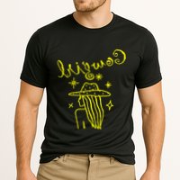 Reverse Cowgirl Script Stars Performance Shirt