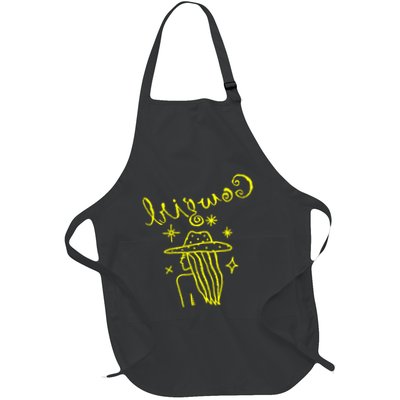 Reverse Cowgirl Script Stars Apron